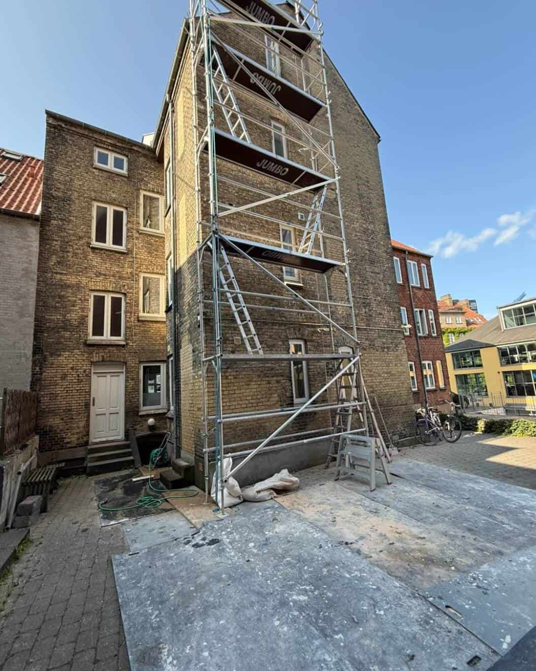 Facaderenovering af villaer og udlejningsejendomme
